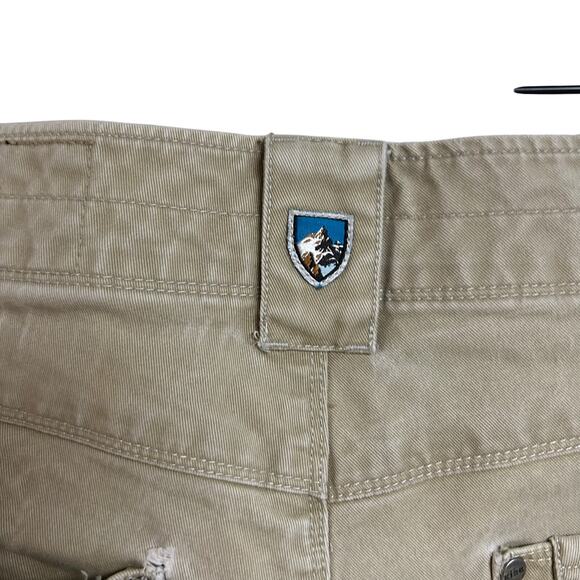 KUHL Rydr Men's Pants/Jeans Size 35x30 Patina Dye Tan Jeans 5 Pocket - Picture 6 of 15